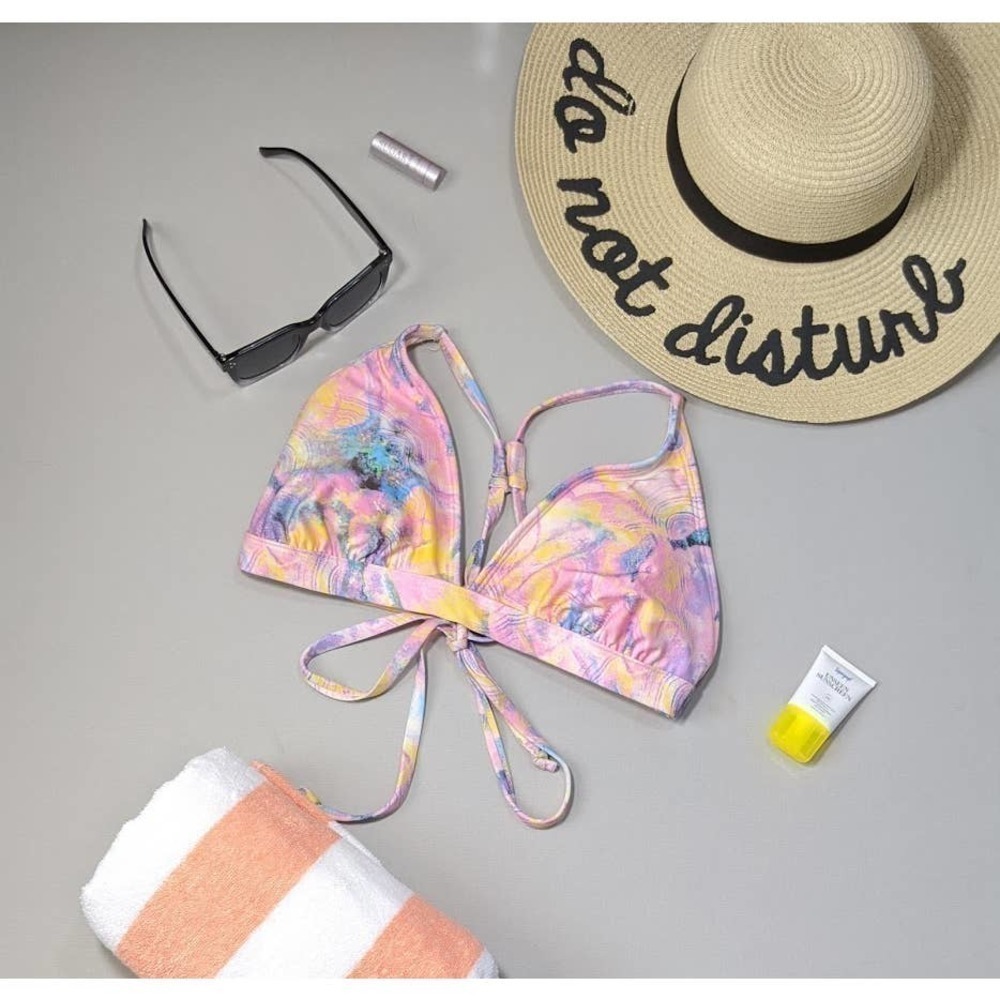 Gianni Bini Tie Dye Bikini Top